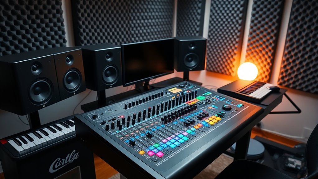 home studio audio mixer selection