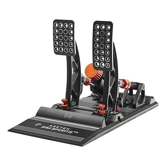 ASETEK Invicta T.H.O.R.P. II Hydraulic Racing Pedals