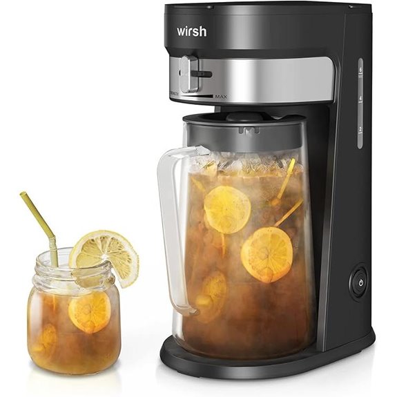 Wirsh Iced Tea & Coffee Maker with Pitcher