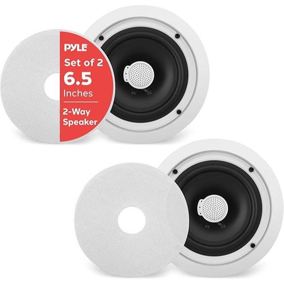 Pyle 6.5 In-Wall/In-Ceiling Speakers (Pair)