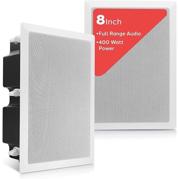 Pyle 8 In-Wall/Ceiling Stereo Speaker System