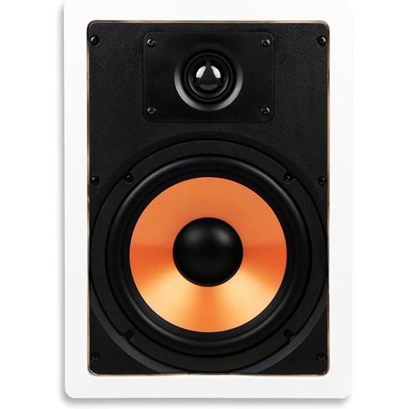 Micca M-8S In-Wall 2-Way Speaker White