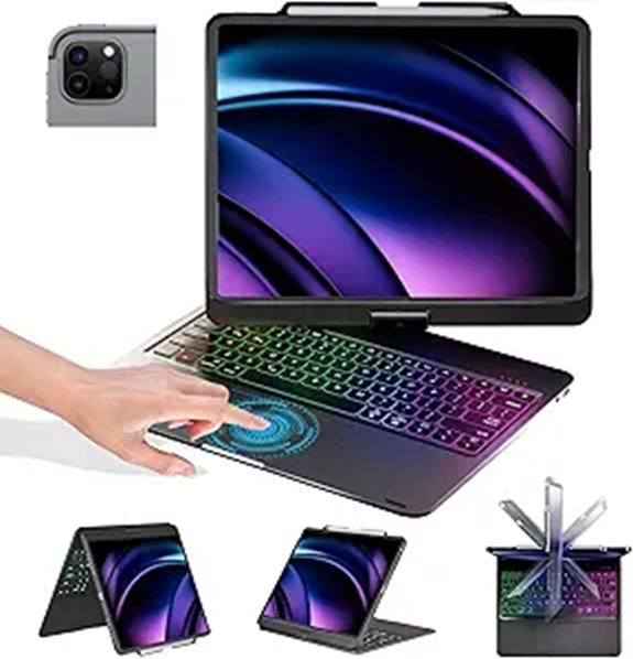 ipad air pro keyboard case