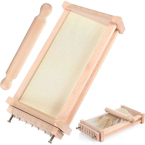 Italian Pasta Cutter with Rolling Pin and Guitar Board