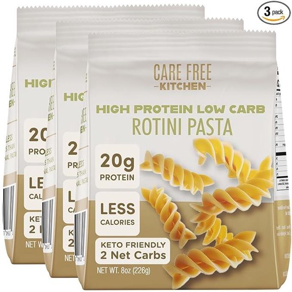 Care Free Keto Rotini Pasta 3-Pack (8 oz.)