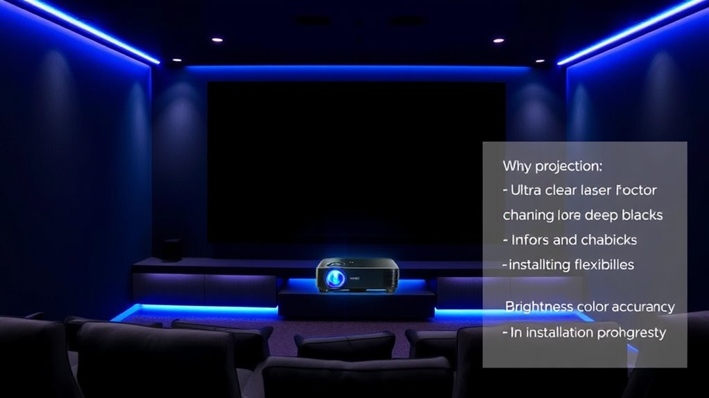 key home theater projector factors