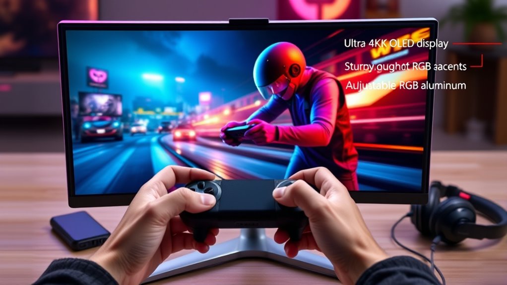 key portable gaming monitor factors