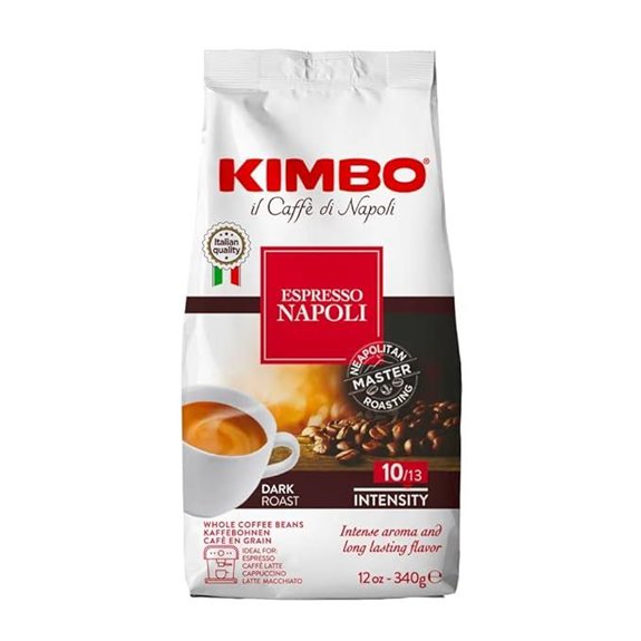 Kimbo Napoli Whole Beans Espresso 12 oz