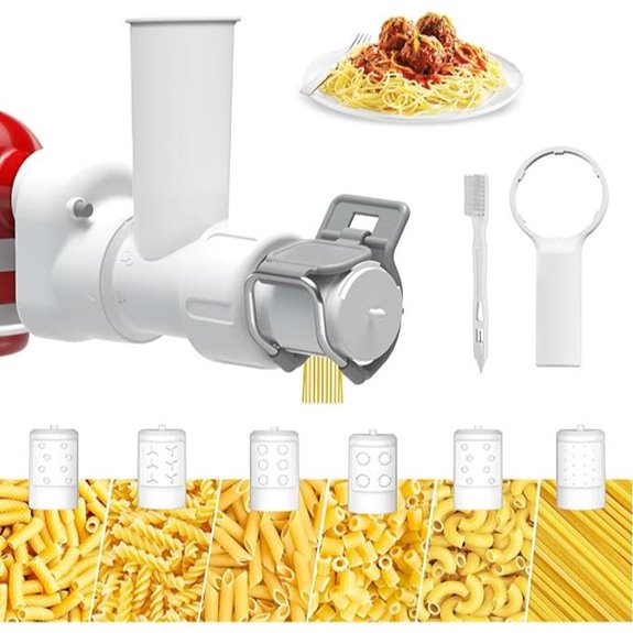 Kitchenaid Pasta Maker Attachment with 6 Shapes