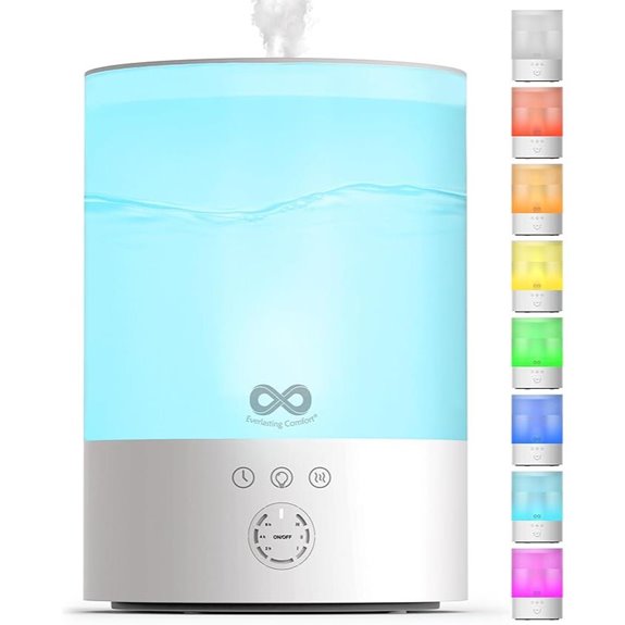 Everlasting Comfort 2.5L Humidifier with Night Lights