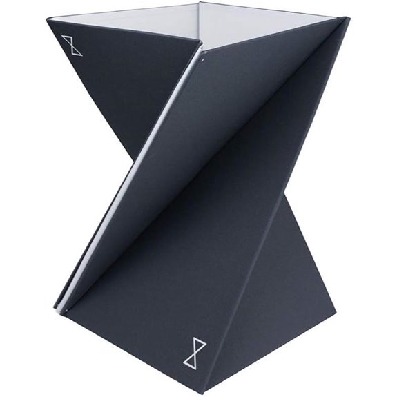 Levit8 Sesame Size: L; The flat folding portable standing desk