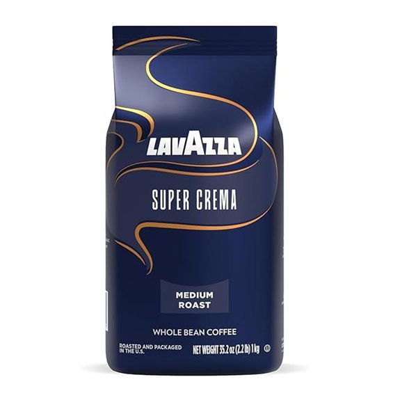 Lavazza Super Crema Whole Bean Coffee (2.2 lb)