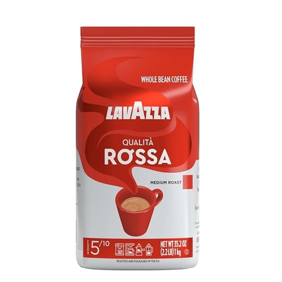 Lavazza Qualità Rossa Whole Bean Coffee 2.2 lb