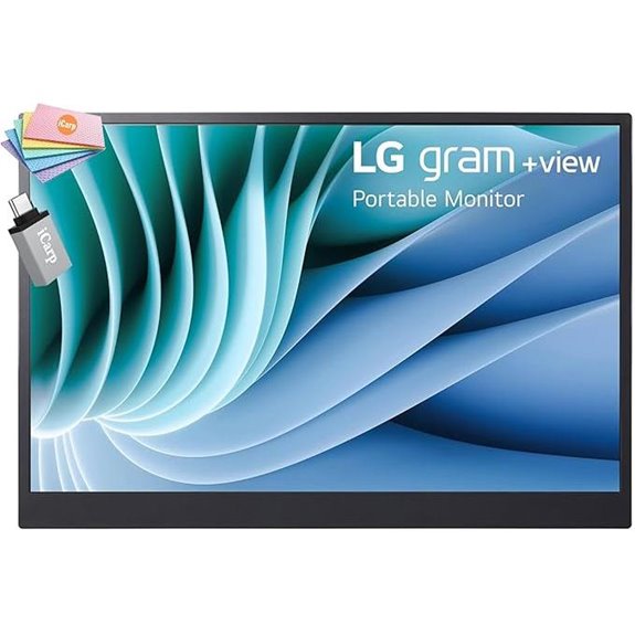 LG Gram +View 16 Portable Monitor with Cover