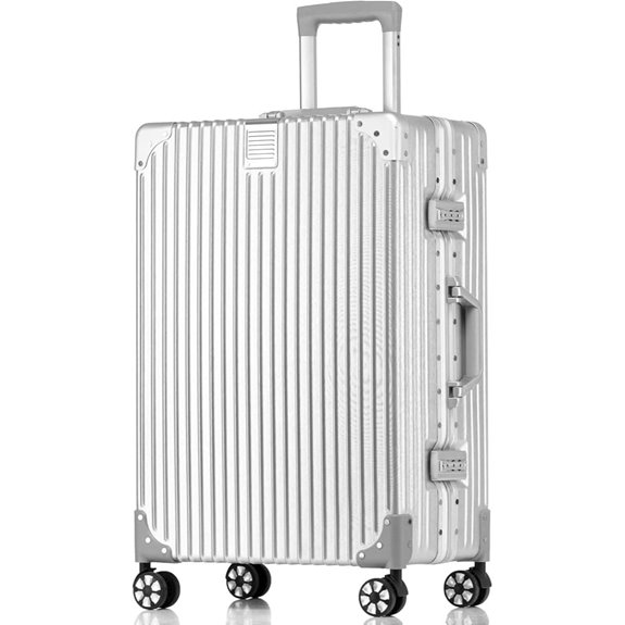 HotWay 20-Inch Aluminum Frame Carry-On Luggage