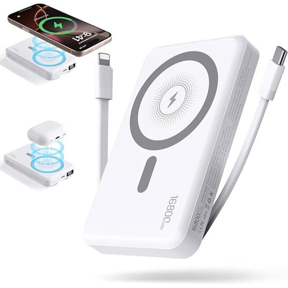 Magnetic Wireless Power Bank 16800mAh for Phones