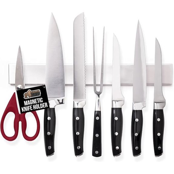 Gorilla Grip Magnetic Knife Holder Wall Mount