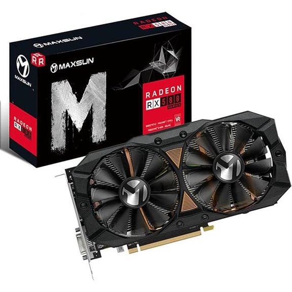 Maxsun AMD Radeon RX 580 8GB Graphics Card for PC Gaming