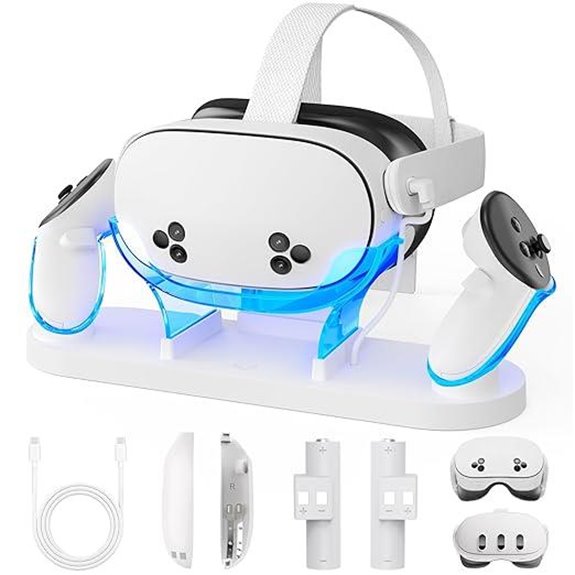 YOGES Charging Dock for Meta Quest 3 & Controllers