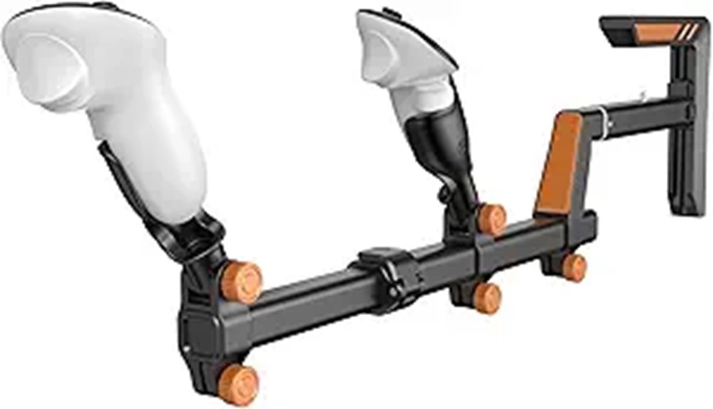 VR Gun Stock for Meta Quest 3 & 2 | Adjustable FPS Rifle