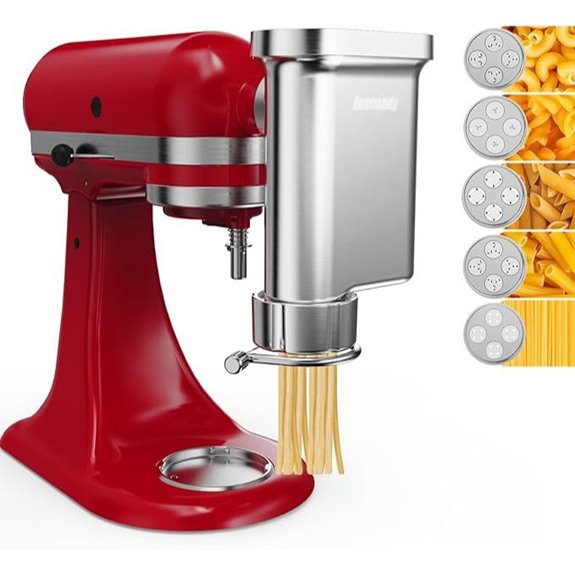 Metal Pasta Press Attachment for KitchenAid Mixer