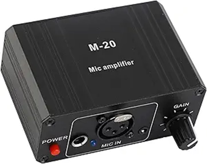 Microphone Preamp with 48V Phantom Power