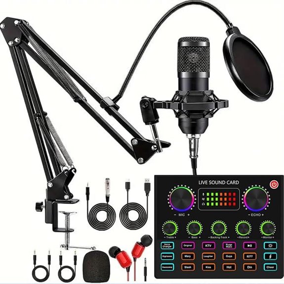 Sktome Podcast Microphone & Voice Changer Bundle