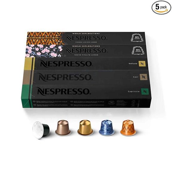 Nespresso Original Line Mild Roast Coffee Pods (50)
