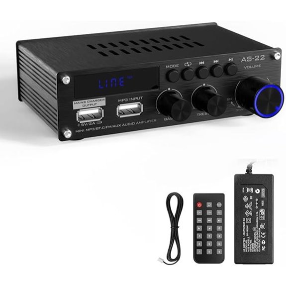 Sunbuck 2-Channel Bluetooth Mini Amplifier (AS-22BU)