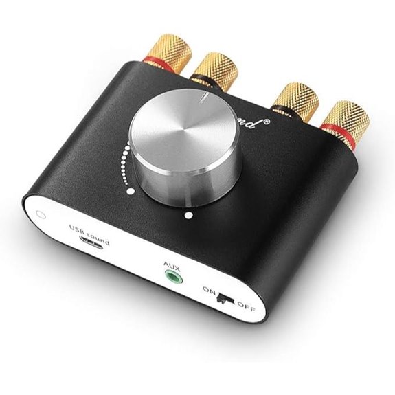 Nobsound Mini Bluetooth 5.0 Power Amplifier (Black)