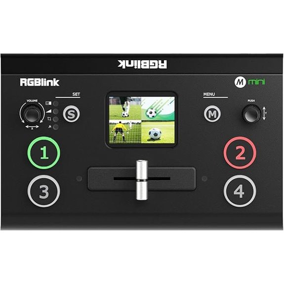 RGBlink Mini Video Mixer with HDMI Inputs and Streaming