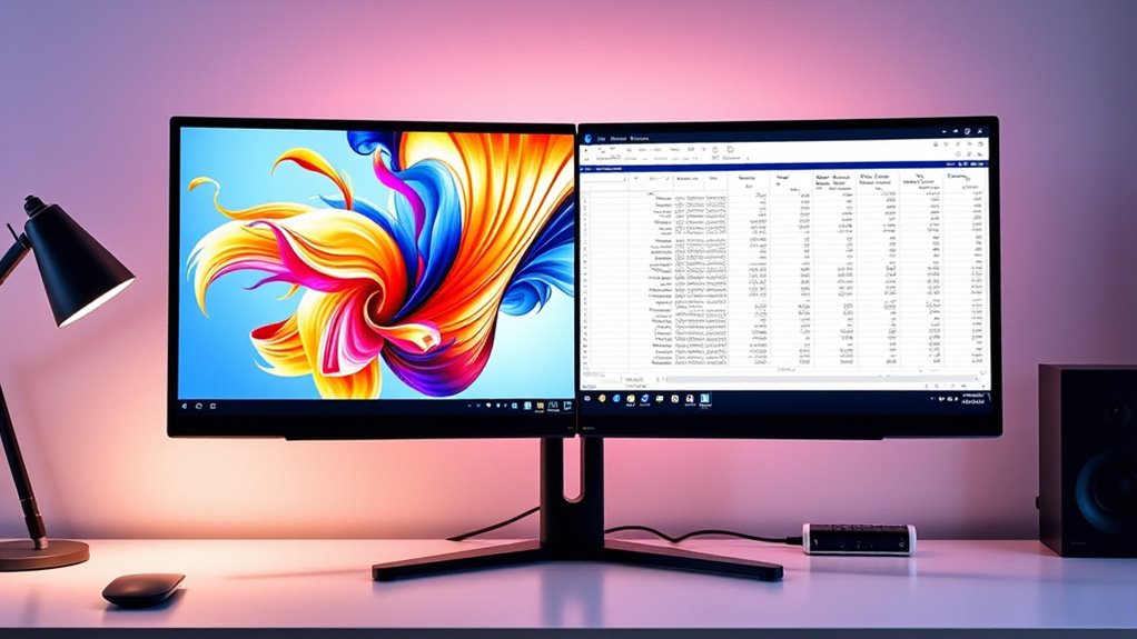 monitor features and value