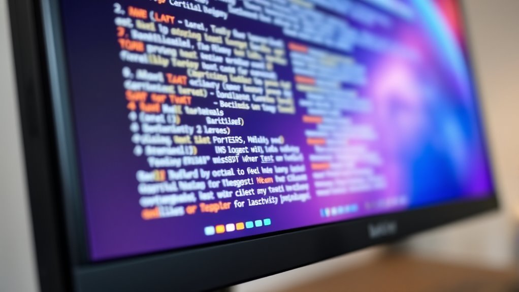 monitor resolution and clarity