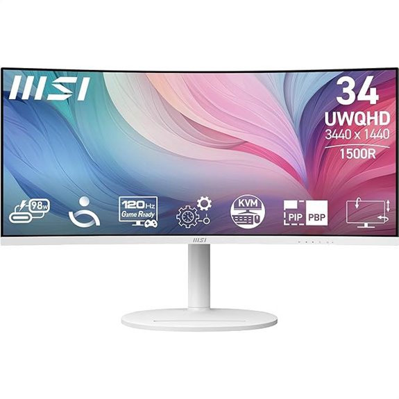 MSI 34 Curved Ultrawide Monitor with KVM