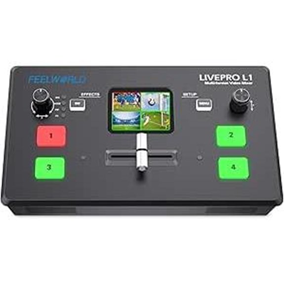FEELWORLD LivePro L1 V1 Multi-Camera Video Mixer