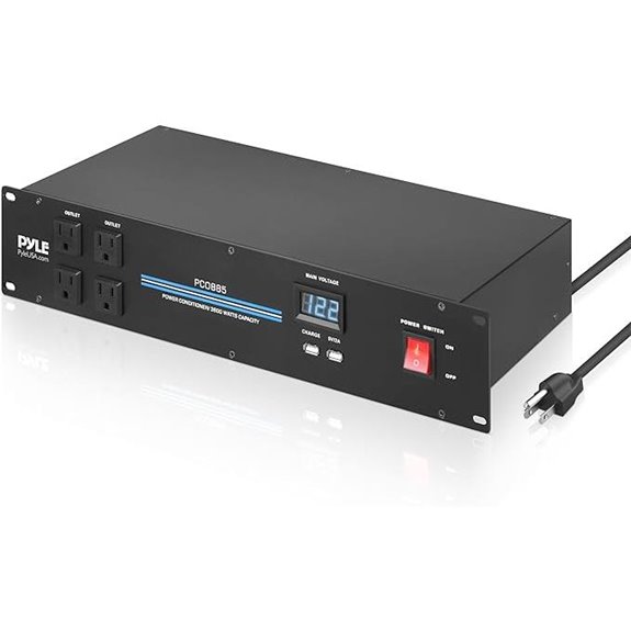 PylePro Power Strip Surge Protector (20 Outlets)