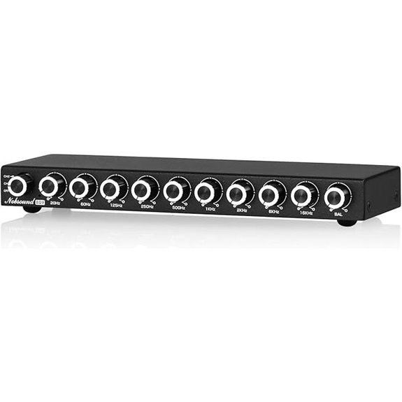 Nobsound 9-Band Stereo EQ Preamp with Tone Controls
