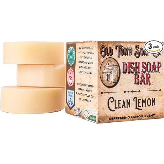 Old Town Lemon Dish Soap Block 3-Pack