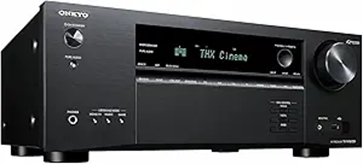 Onkyo TX-NR6100 7.2 Channel 8K Smart AV Receiver