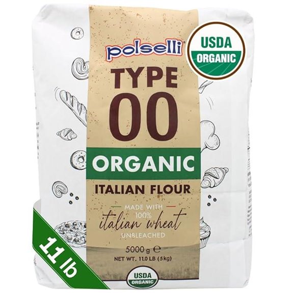 POLSELLI Organic Italian Type 00 Flour (5kg)