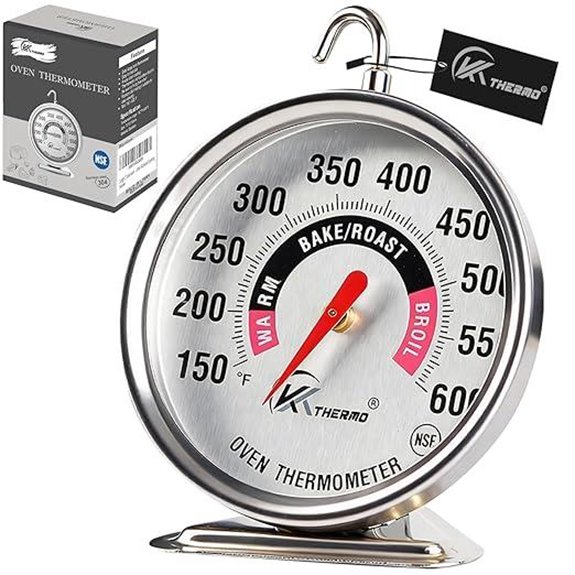 Oven Thermometer 150-600°F for Gas/Electric Ovens