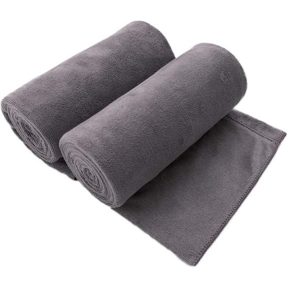 JML Microfiber Bath Towels 2 Pack Oversized Soft