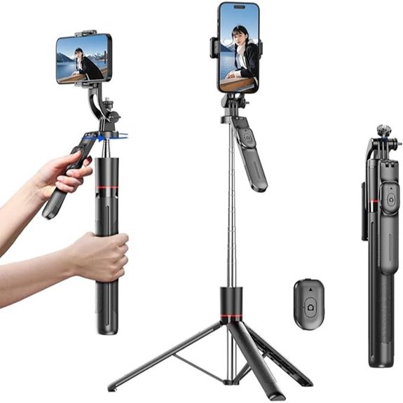 Gimbal & Tripod Kit for Phone with Remote