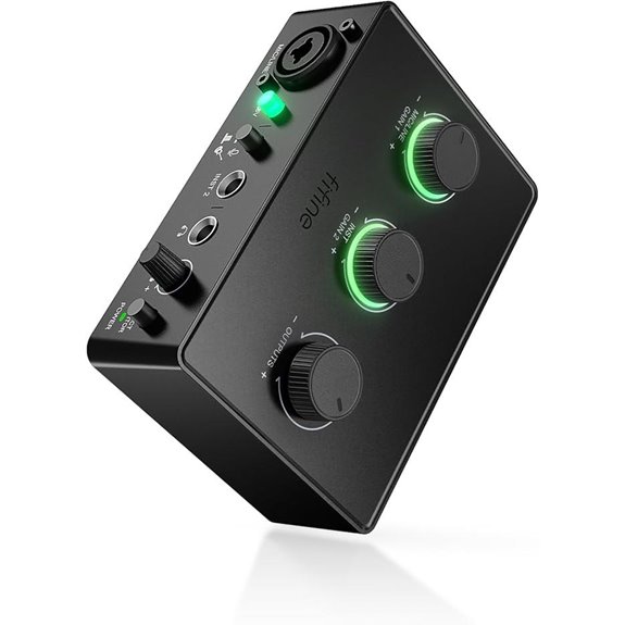FIFINE USB Audio Mixer for Podcast and Music Recording