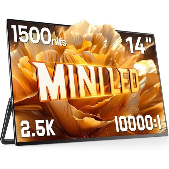 UPERFECT 14 2.5K Portable LED Monitor with Stand