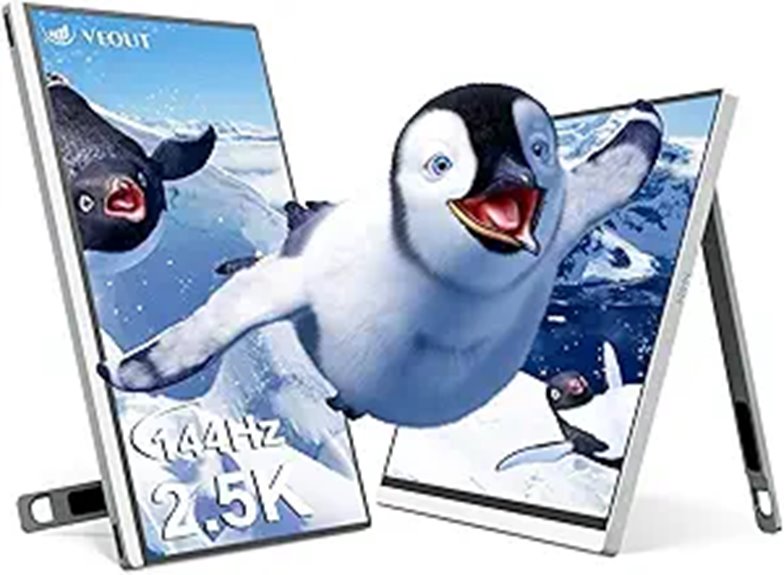 16-inch 2.5K 144Hz Portable Gaming Monitor