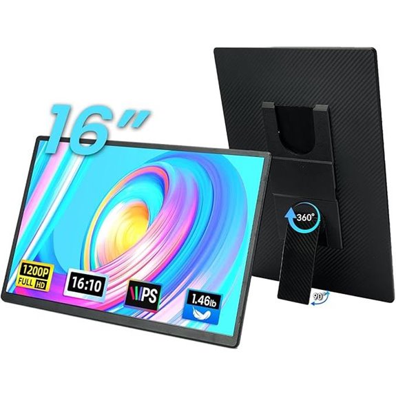 portable 16 inch fhd monitor