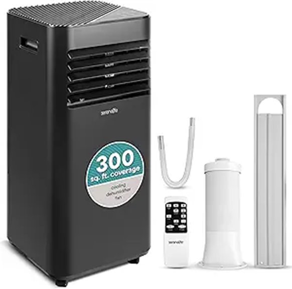 SereneLife 8,000 BTU Portable Air Conditioner