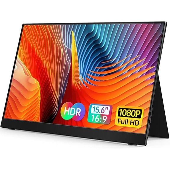 VILVA 15.6 Portable FHD Monitor with Speakers