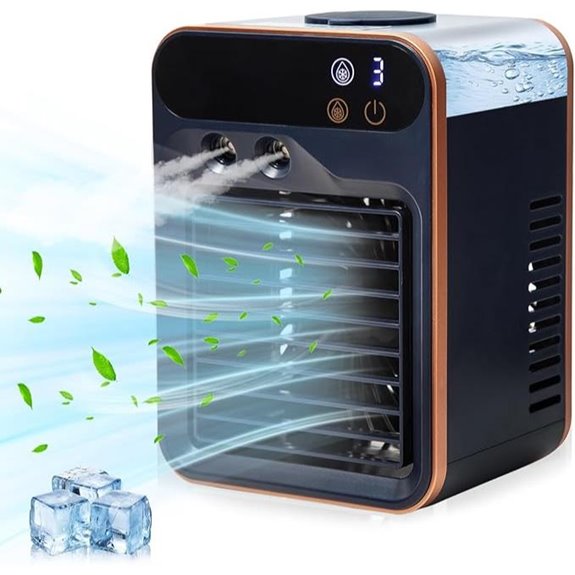 Rechargeable Portable Air Conditioner with Spray